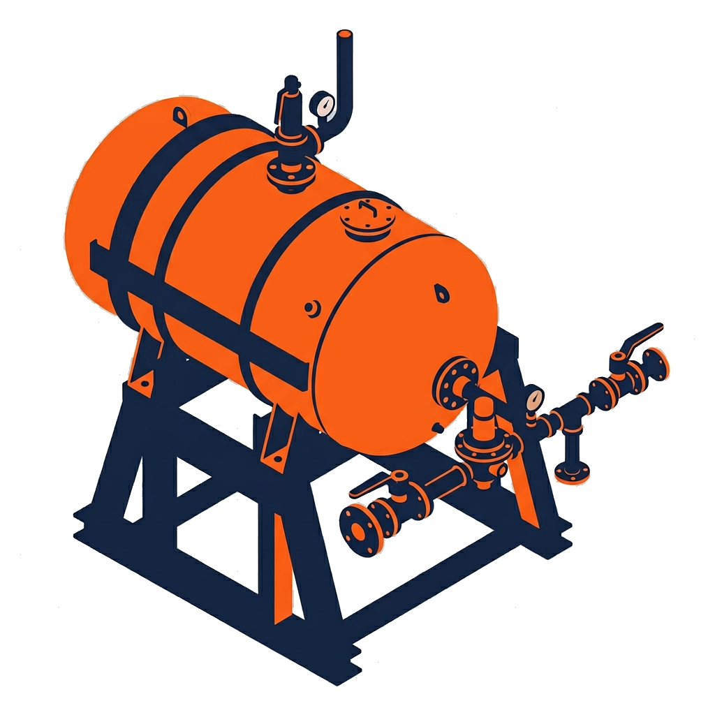 LPG bulk tank icon for LPG commercial gas engineer services