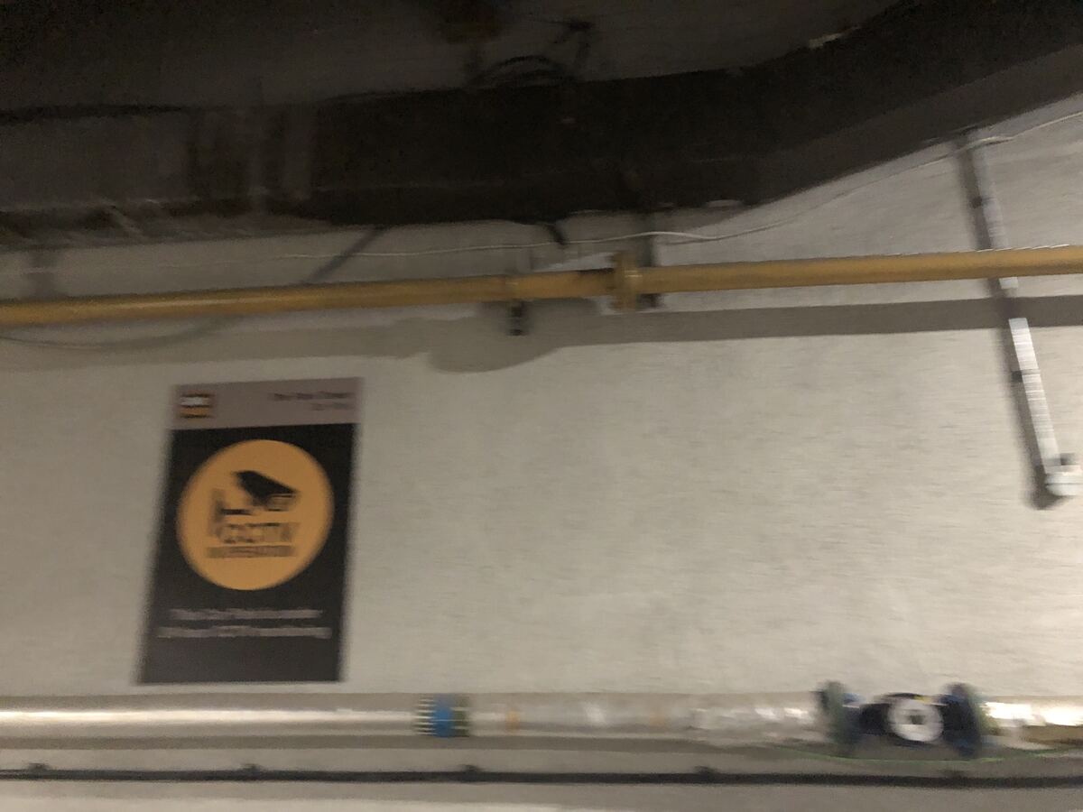 Commercial kitchen gas supply pipework and meter inspected after a fire, Knightsbridge SW1X (photo 2)